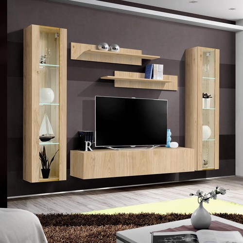 Ensemble meuble mural fly - tv,