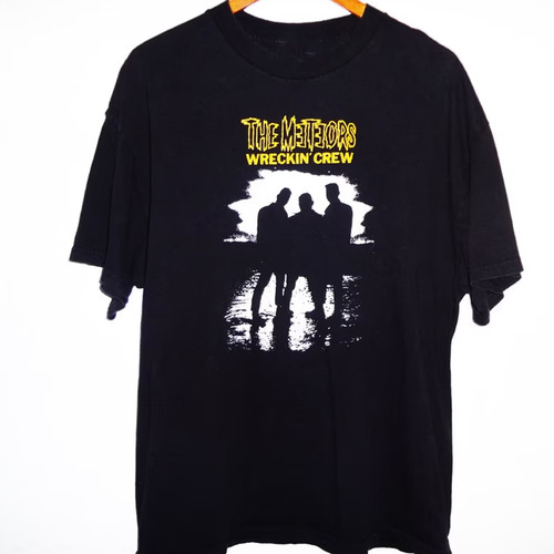 Vtg the meteors band - band, wreckin