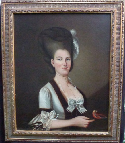 Portrait femme epoque - de, louis