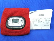 vintage Montre PODOMETRE SKC20 PSL design DYNAMO TOP PHARM Sweatband Pedometer