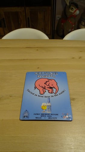 Plv plaque tole metal delirium - plv,