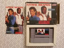 Lethal Weapon Super Nes (NTSC-US), CIB