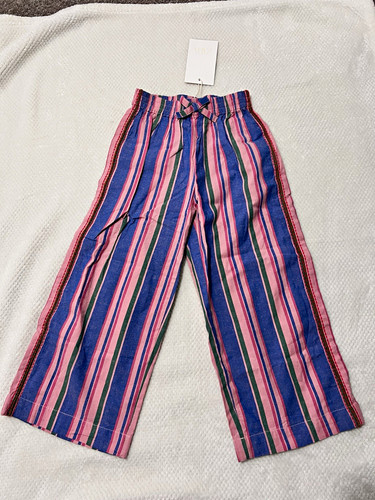 Zara girls striped wide leg - girls,