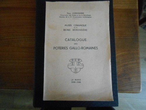 Catalogue des poteries - catalogue,