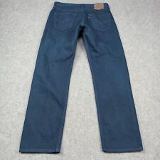Vintage 90s Levis 501 Jeans Hommes W31 L30 (Étiquette: W33) Bleu 546 Made IN USA