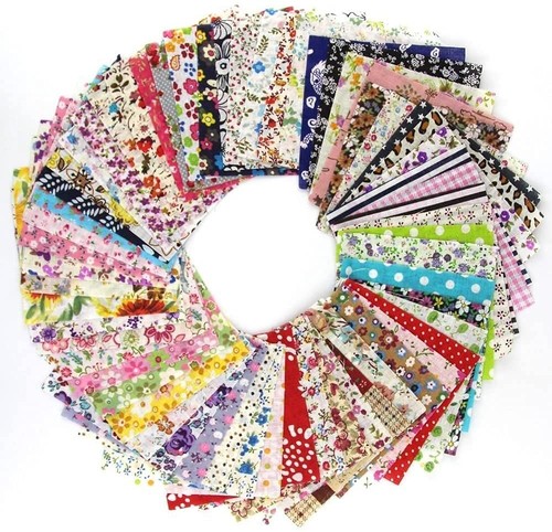 Tissu patchwork carrés de - tissu, 60