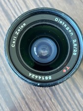 CONTAX Carl Zeiss Distagon 25mm F2.8 AEG MF Lens C/Y made in Germany