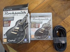 Jeu Vidéo Sony Rocksmith Édition 2014 Ps3 Avec Câble - Jeu Neuf Sous Blister