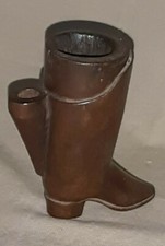 Wooden pipe stove in the shape