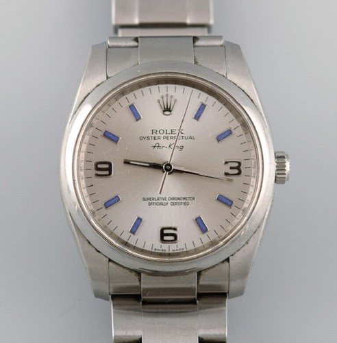 Rolex air king acier - rolex, air-king,