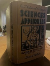 Sciences Appliquées - Classe de fin d' Etudes - Ecole de Filles - 1949