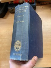 1950 "LE COMPAGNON OXFORD DE LA MUSIQUE" LIVRE ILLUSTRÉ EN RELIURE DUR (EV3)