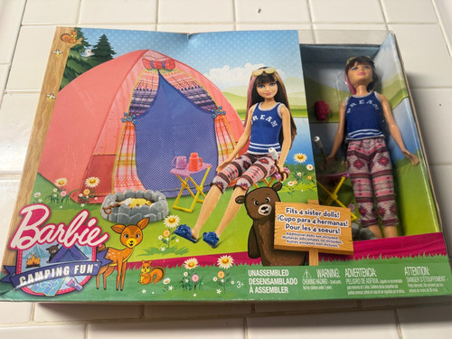 Barbie camping fun skipper - barbie,