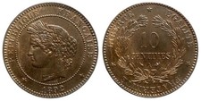 Cérès - 10 centimes 1892 A