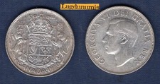 Canada 50 Cents 1950 TTB II