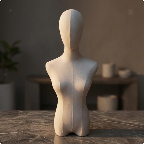 Buste mannequin femme - buste,
