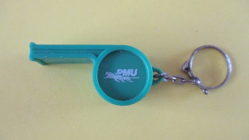 Porte clé vintage sifflet pmu - porte,
