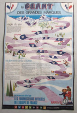 Plateau de jeu papier Le Géant des grandes marques / Partie d'une ancienne revue