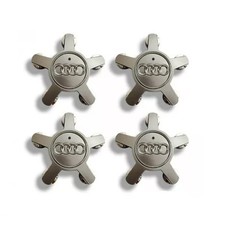 Centre De Roue Cache Moyeu Audi 135mm Noir A1,2,3,4,5,6,7,8 TT Jantes 4F0601165N