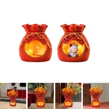 Vase de sac d'argent