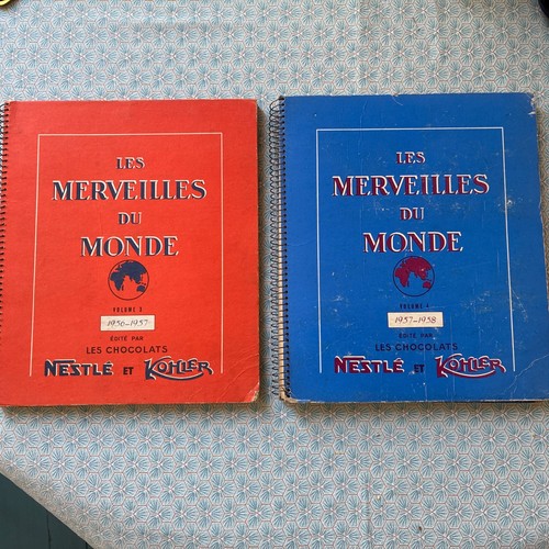 Deux albums complets nestlé - deux,