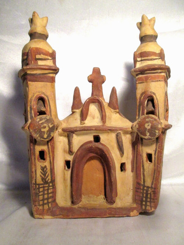 Eglise terre cuite epi - terre, de