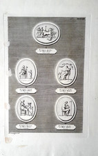 Rare gravure xviiième - rare,