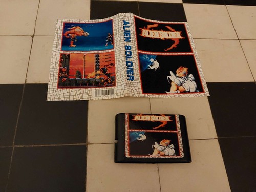 Megadrive alien soldier - -,