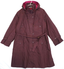 Veste parka extérieure violette Gudrun Sjoden doublure amovible taille XL