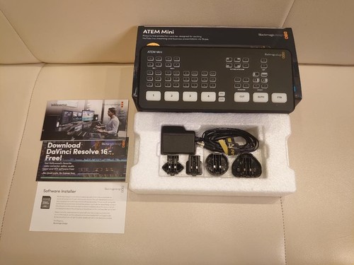 Blackmagic design atem - design, mini