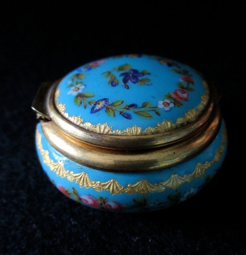 Ancien boite emaux bressan - ancien,