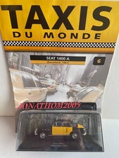 ALTAYA TAXIS DU MONDE - SEAT 1400 A TAXI DE BARCELONE 1961  au 1/43 °
