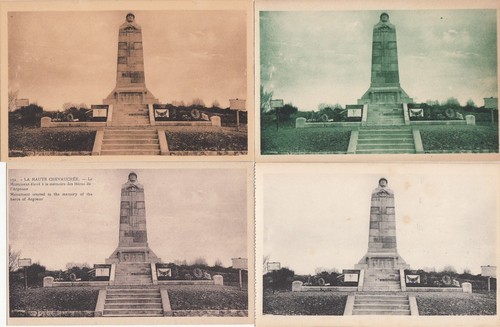 Lot old postcards war - of,
