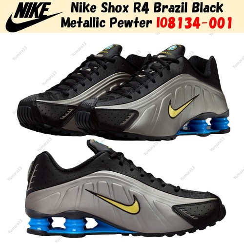 Nike shox brésil noir - shox, r4