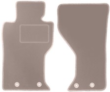 Tapis de sol en velours Beige