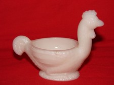 Ancien saleron en opaline de