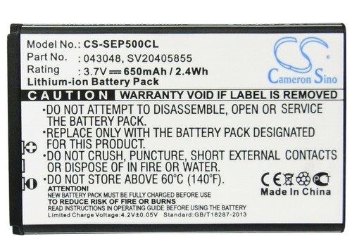 650mah battery for swissvoice - 650mah,