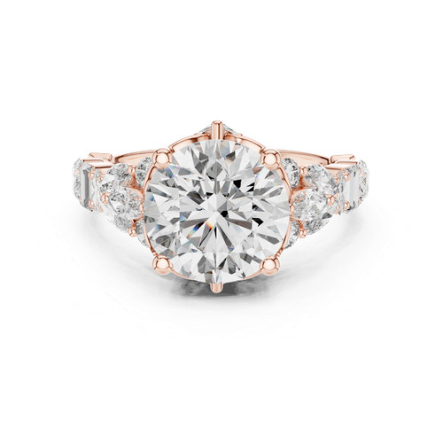 Bague ovaire rose 14 - en,