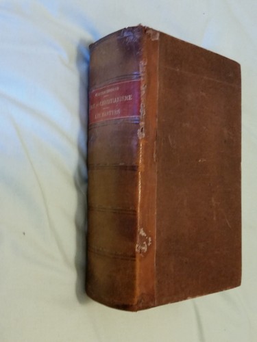 Livre ancien 1863 génie du - livre,