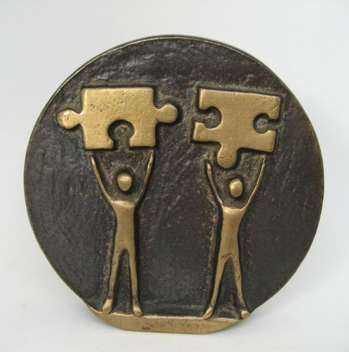 Plaque bronze bercker - bercker,