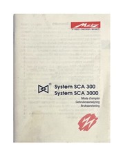 METZ System SCA 300 / SCA 3000  Mode d'emploi  Français / NL / S