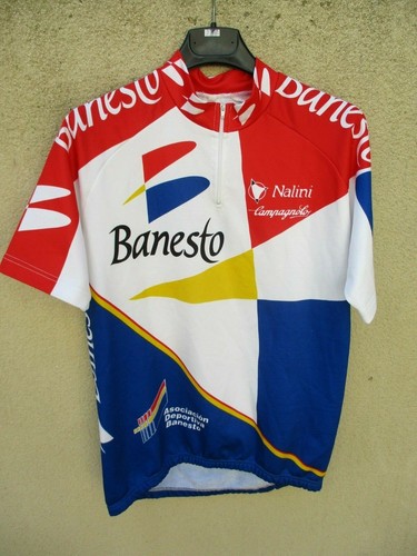 Maillot cycliste banesto - cycliste, tour