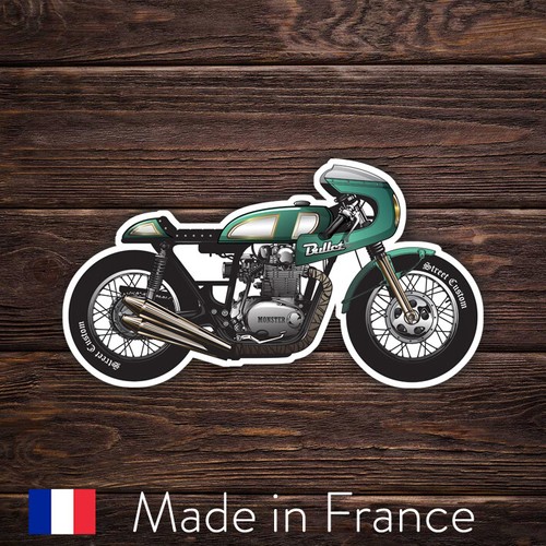 Biker caferacer bullet - caferacer, monster