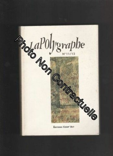 Polygraphe 12 2000 - no.,