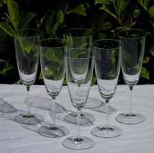 Baccarat? Service de 6 flûtes