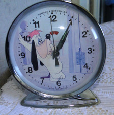 Réveil mécanique TEX AVERY Démons & Merveilles  Droopy porte Turner Ent 96