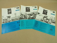 3 Brochures Sambron GE20 BSY