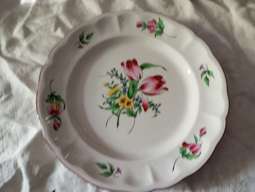 Plat rond faience - rond, kg
