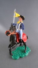 Timpo - Us cavalerie (Nordiste) 1ère série - Cavalier Porte Etendart Cheval Noir