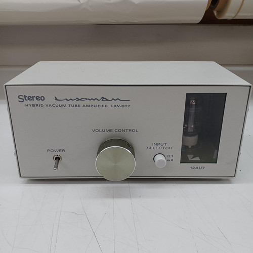 Amplificateur tube vide - amplificateur, à